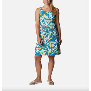 Columbia Women’s PFG Freezer III Dress Size XXL NEW Floral UPF Vacation Outdoors